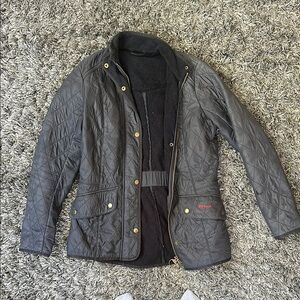 Barbour Quilted Jacket in Black